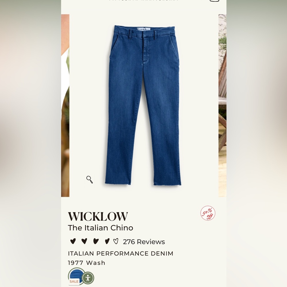 Frank & Eileen Wicklow the Italian Chino